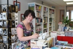 Pauline Fouillet in 'Livres et Vous' bookshop